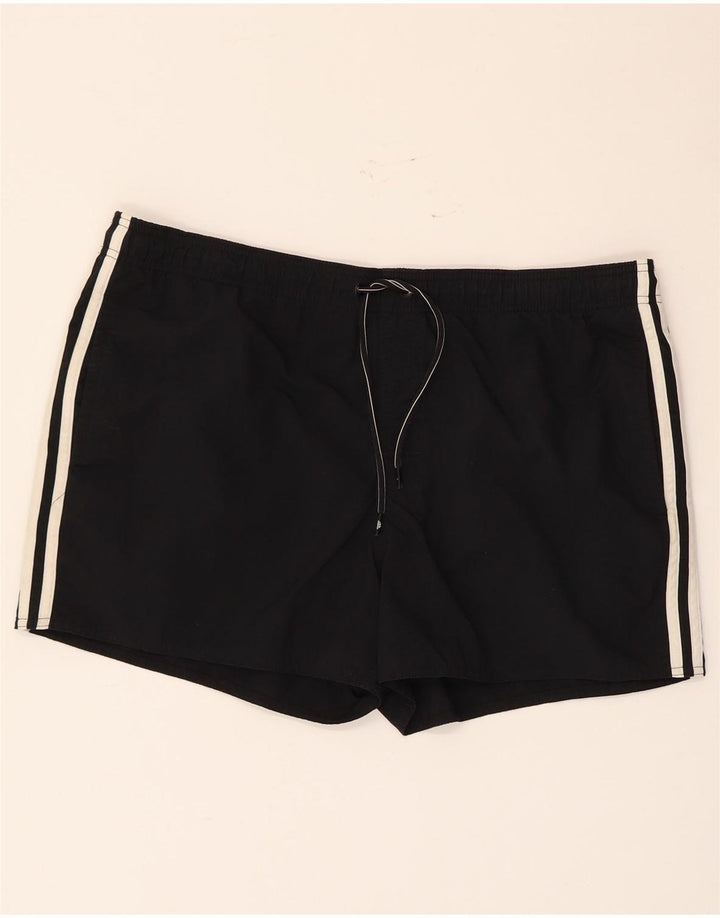 Pantaloni scurți de înot Adidas pentru bărbați, mari, negru, poliamidă