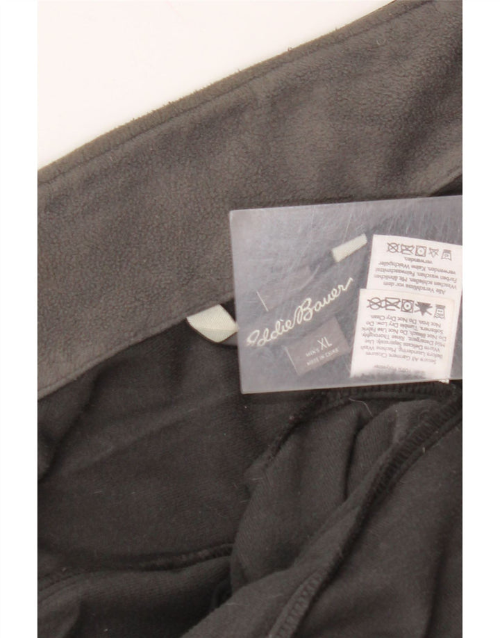 EDDIE BAUER Jachetă de vânt pentru bărbați UK 42 XL Poliester negru