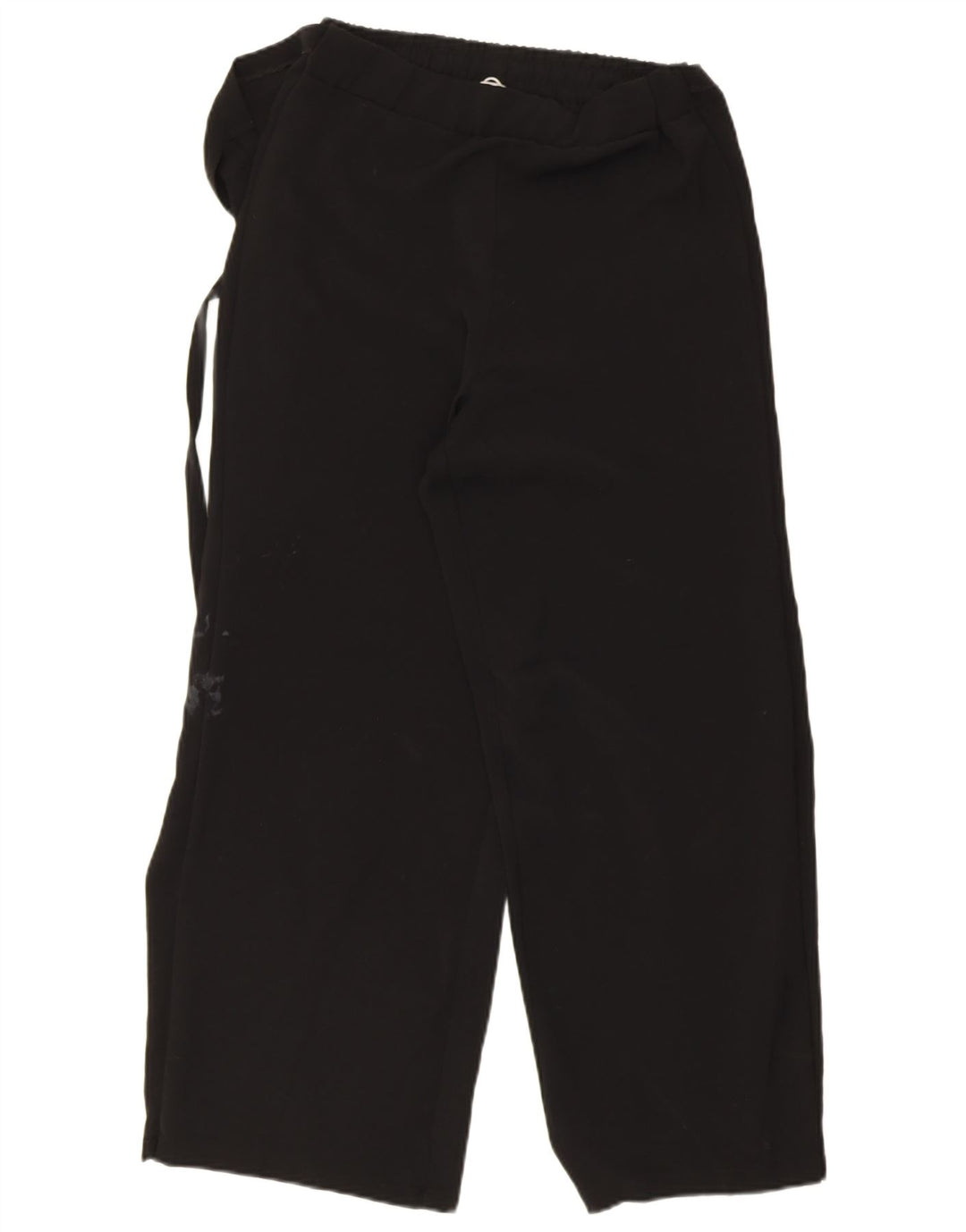Pantaloni casual Wrap pentru femei Zara Mediu L30 L27 Poliester negru