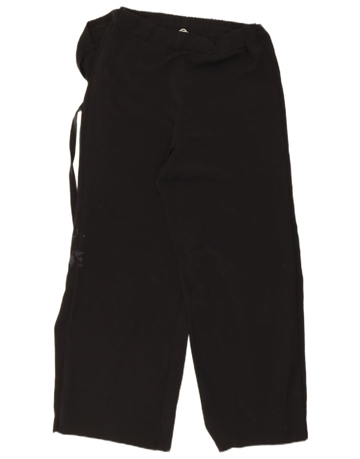 Pantaloni casual Wrap pentru femei Zara Mediu L30 L27 Poliester negru