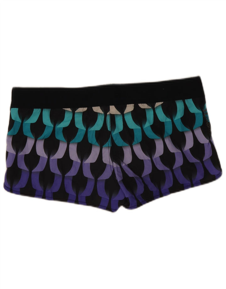 Pantaloni scurți casual Hurley pentru femei US 10 Large W34 Multicolor Geometric