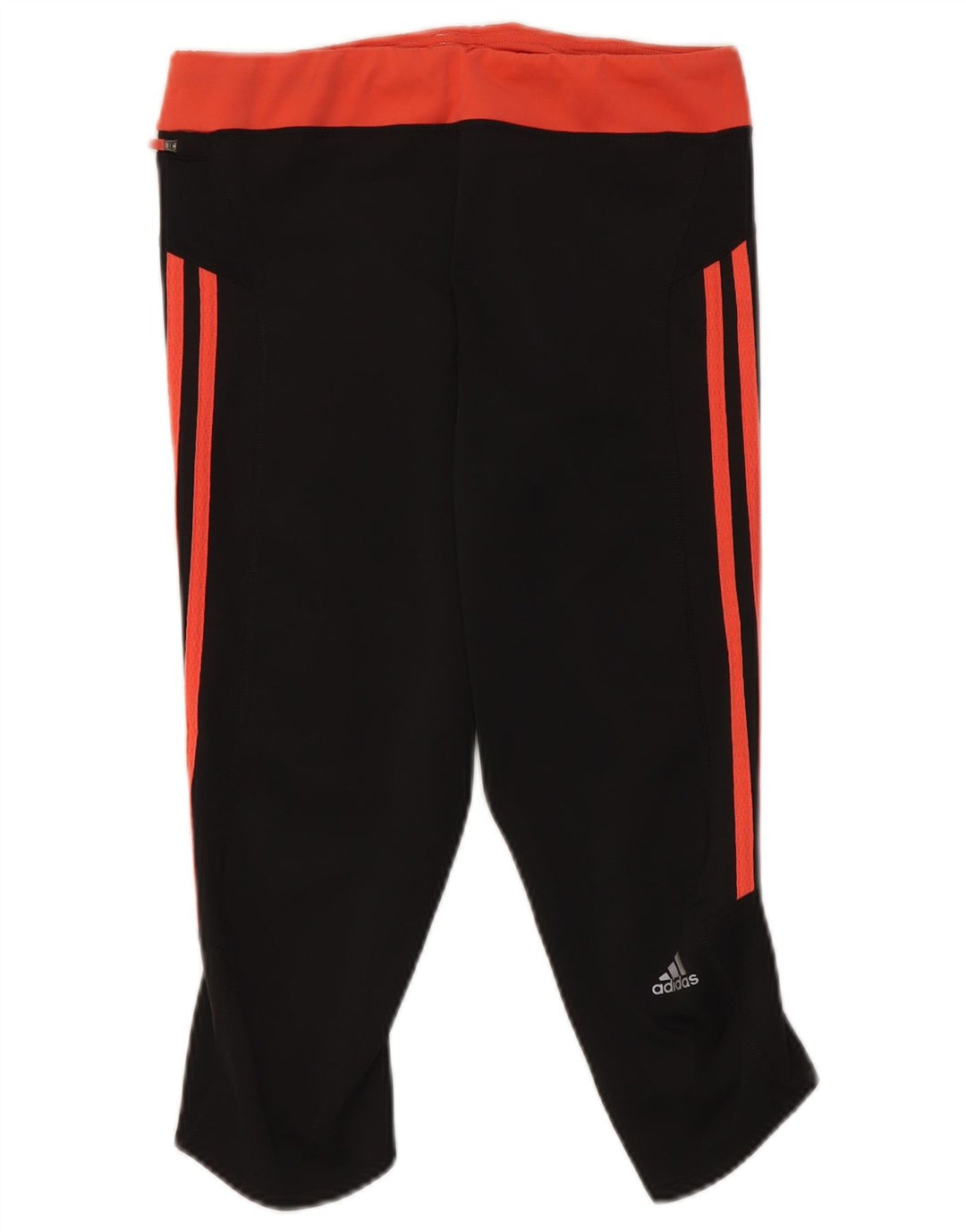 Leggings Adidas Climalite Capri pentru femei UK 14 Medium Black Colorblock