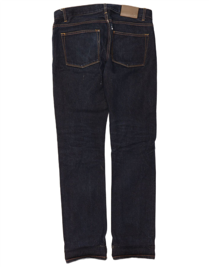 Blugi subțiri pentru femei Reiss W32 L30 bumbac bleumarin