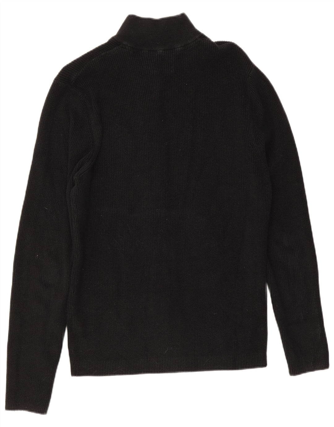 Pulover cardigan pentru bărbați Jack & Jones XL bumbac negru