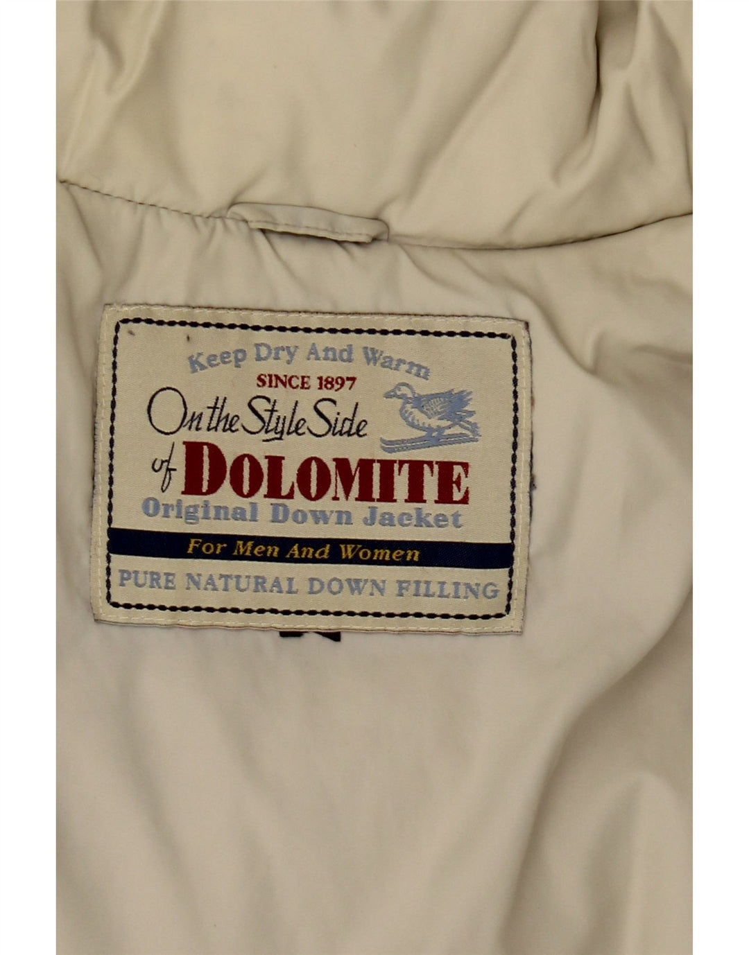 Jachetă căptușită pentru bărbați Dolomite UK 36 Small Beige