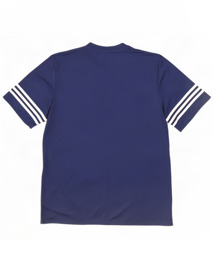 Tricou Adidas Climalite pentru bărbați Top XL Bleumarin Poliester