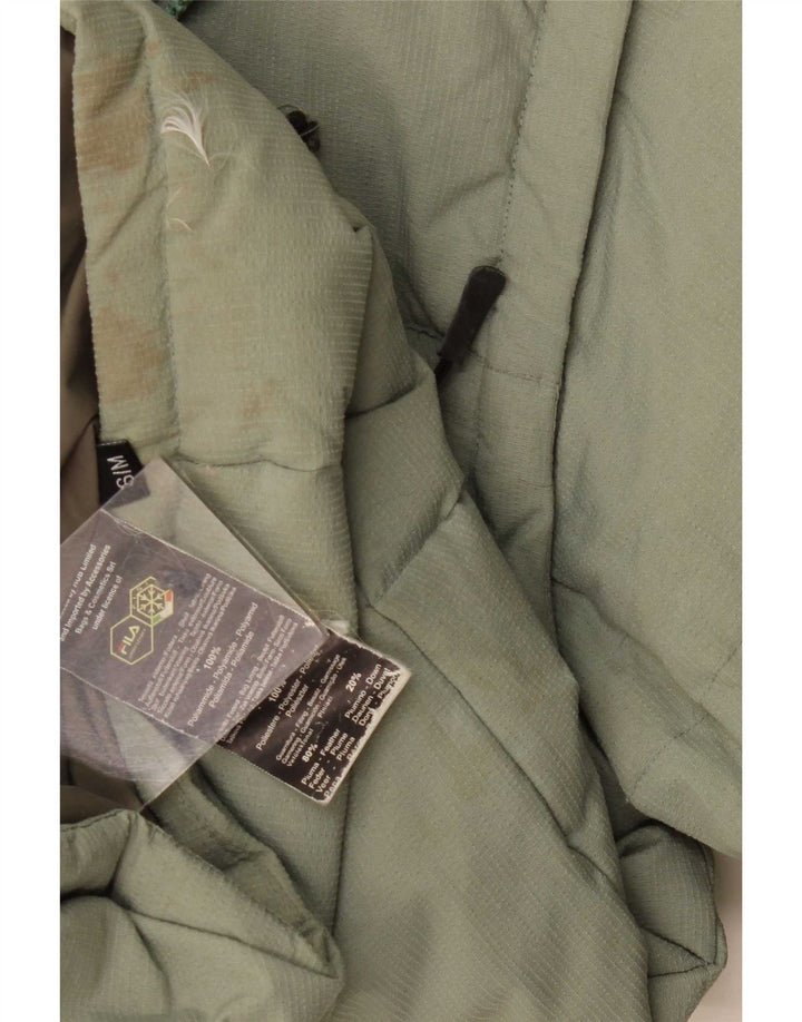 Jachetă căptușită Fila pentru bărbați UK 36 Small Green Poliamidă