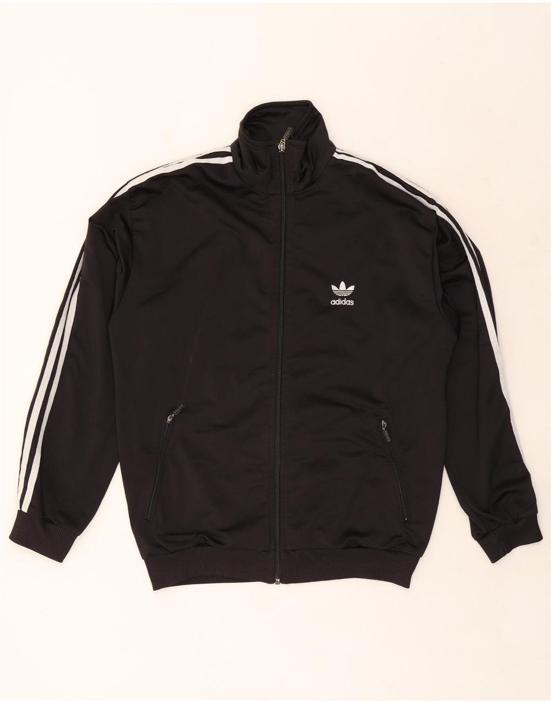 Jachetă de trening pentru bărbați ADIDAS UK 34/36 Poliester negru mic