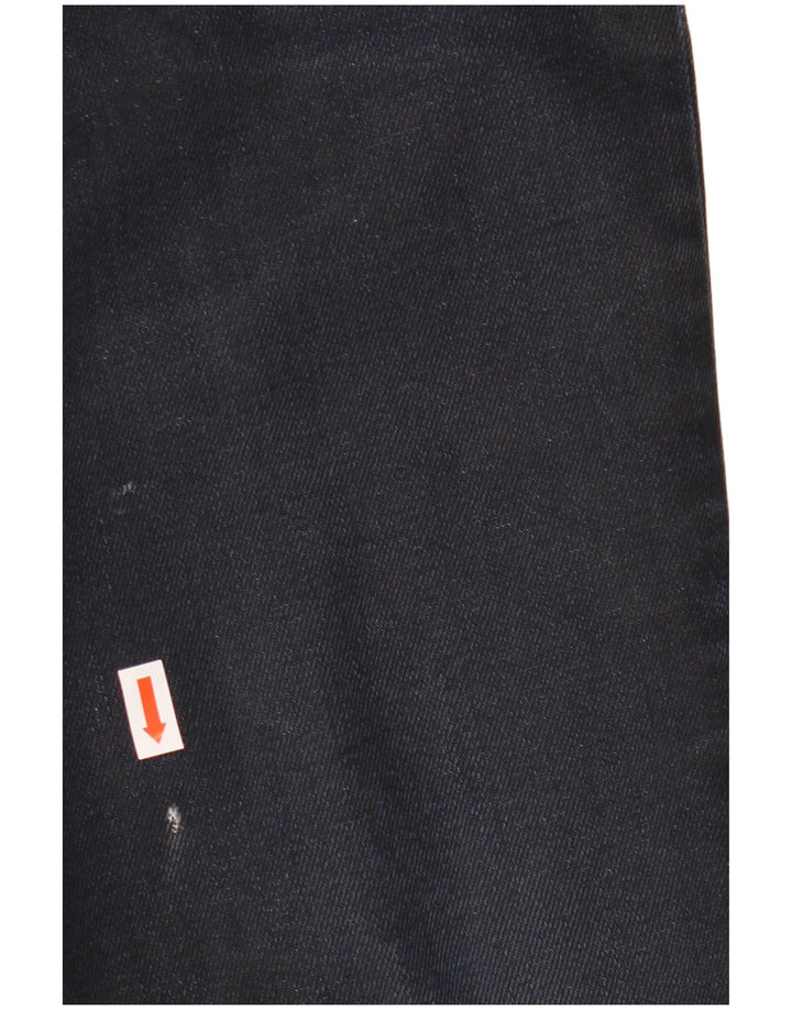 Salopetă din denim fără mâneci pentru femei DIESEL UK 8 mic bumbac bleumarin