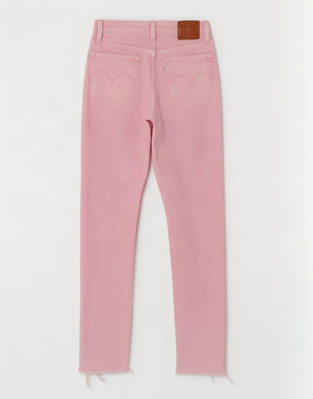 Blugi drepti pentru femei Levi's 501 Mici W27 L29 roz