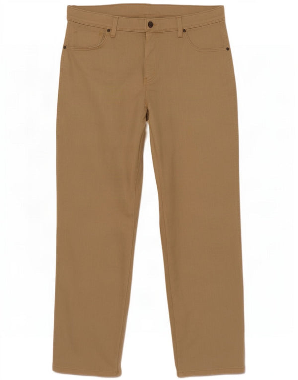 Pantaloni casual pentru bărbați Wrangler, cu croiala normală, W36 L30, bumbac bej