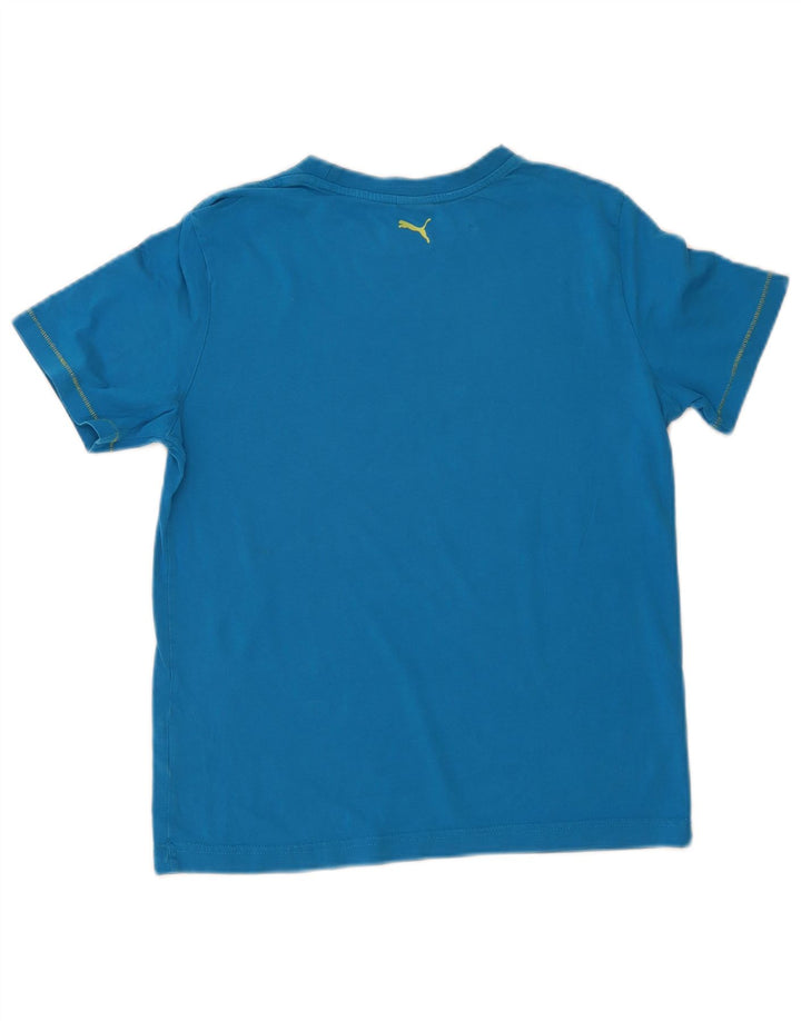 Tricou grafic Puma pentru băieți Top 13-14 ani albastru