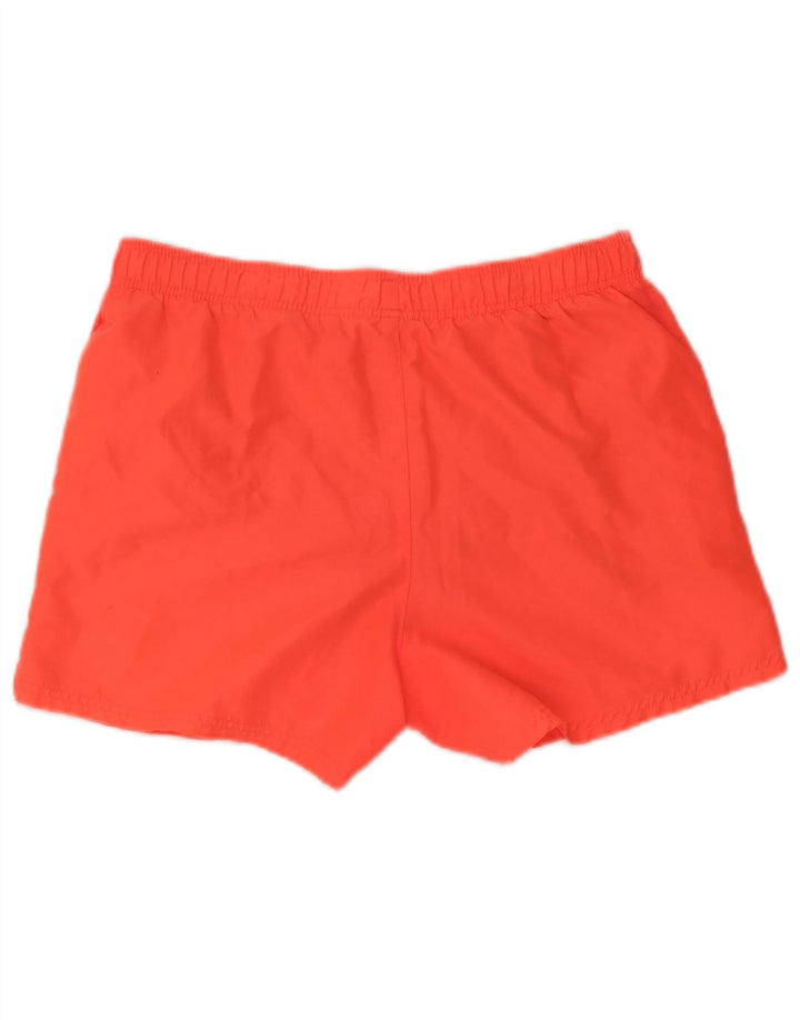 Pantaloni scurți sport Nike pentru bărbați, poliester portocaliu mediu