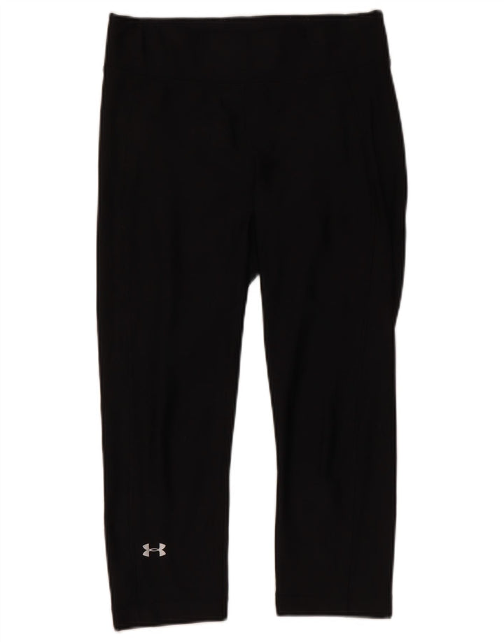 Leggings Capri de compresie Under Armour pentru femei UK 10 Small Black