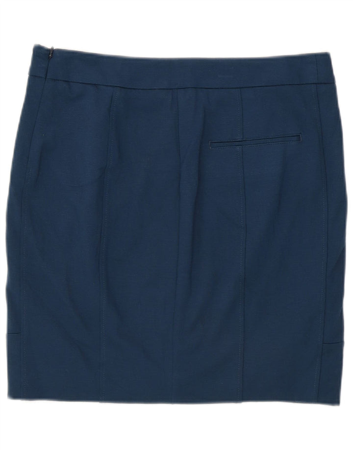 Fusta mini Calvin Klein pentru femei US 4 Small W28 Blue Viscose