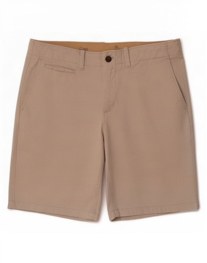 Pantaloni scurți chino pentru bărbați Gap, mari W34, bumbac, bej