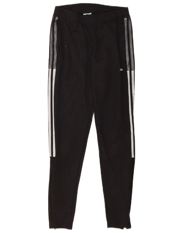 Pantaloni de trening Adidas pentru femei UK 4/6 XS poliester negru