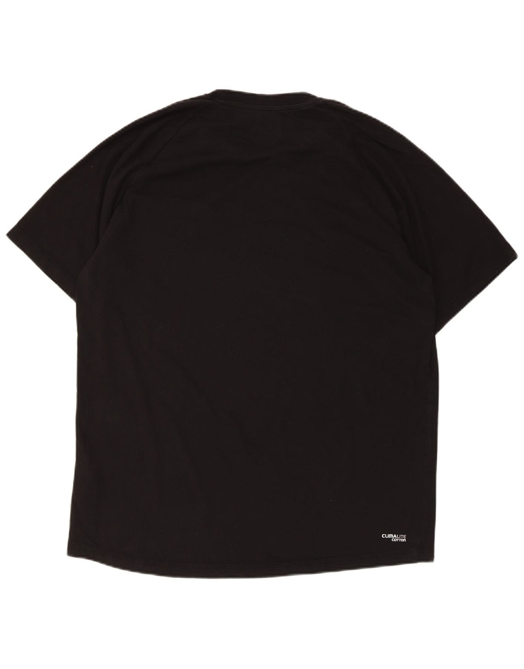 ADIDAS Mens T-Shirt Top Large Black Cotton