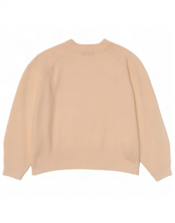 Pulover pentru femei Marks & Spencer cu gât de barcă, UK 18 XL, alb