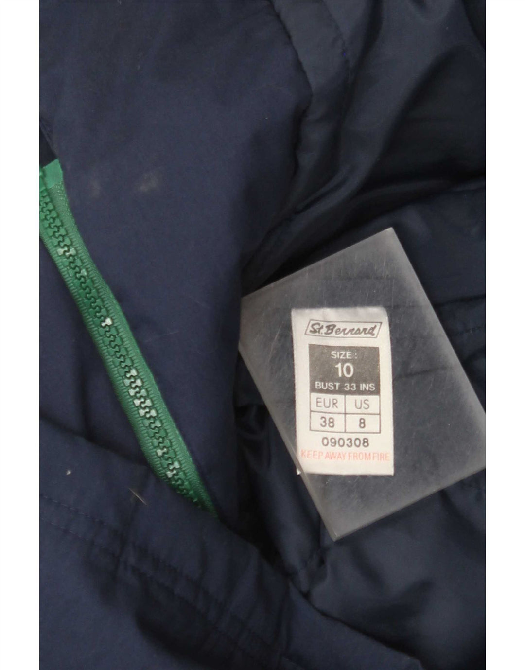 Pelernă de ploaie supradimensionată pentru femei St. Bernard UK 10 Small, bleumarin, poliester