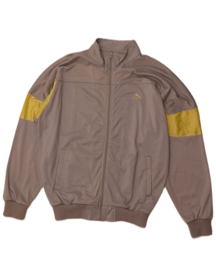 Trening complet pentru bărbați Puma, mare, gri, poliester color bloc