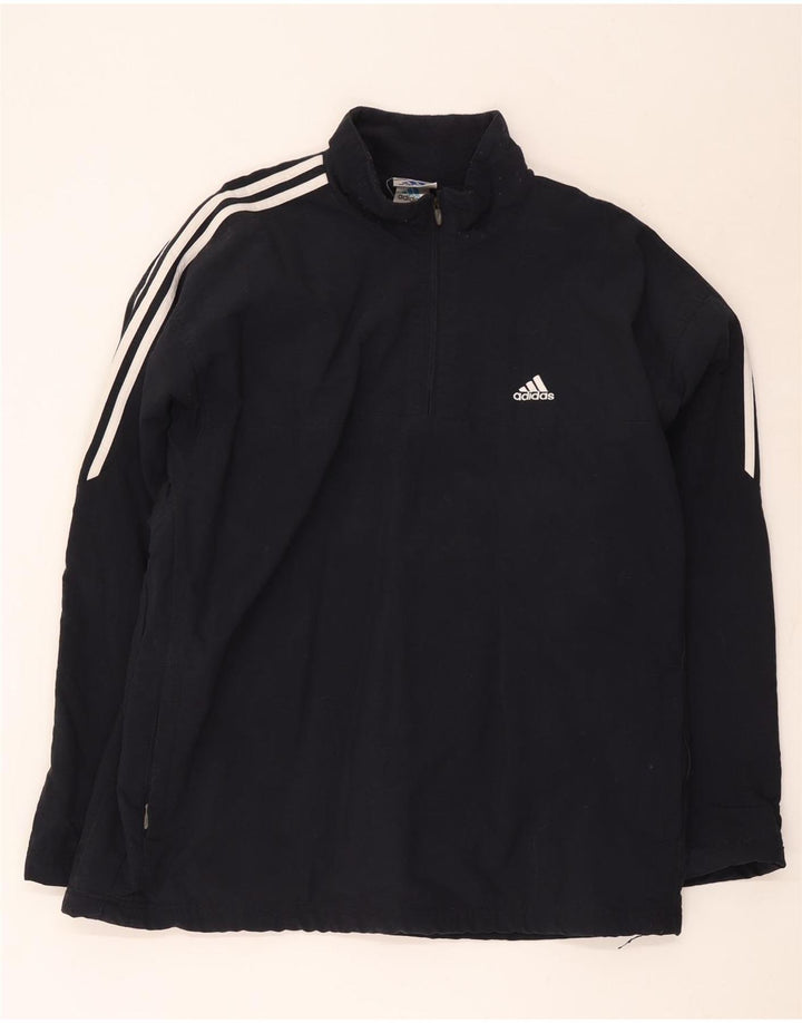 Adidas Pullover Trening Top Marea Britanie 44/46 Poliester mare bleumarin