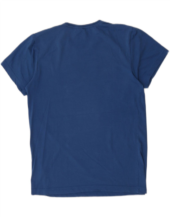 Tricou grafic pentru bărbați Adidas Top mic, albastru, bumbac