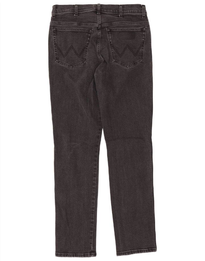 WRANGLER Blugi pentru bărbați Texas Slim W34 L34 bumbac negru