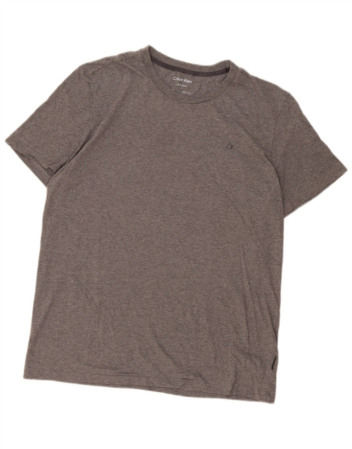 Tricou Calvin Klein pentru bărbați Top mare bumbac gri