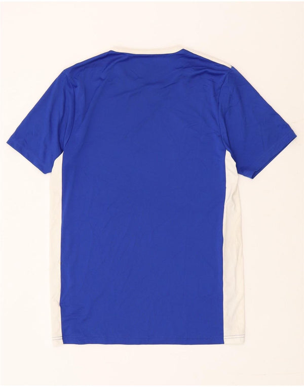 Tricou pentru bărbați Adidas Aeroready Top mic, albastru, poliester color bloc
