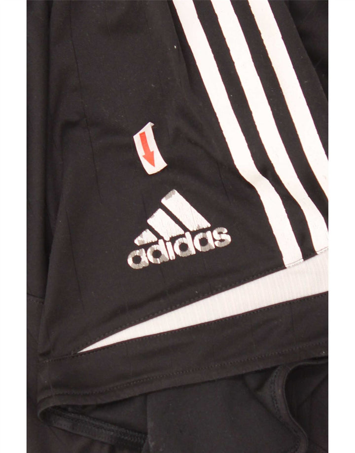 Pantaloni scurți sport grafic Adidas pentru bărbați, medii, negru, poliester color bloc