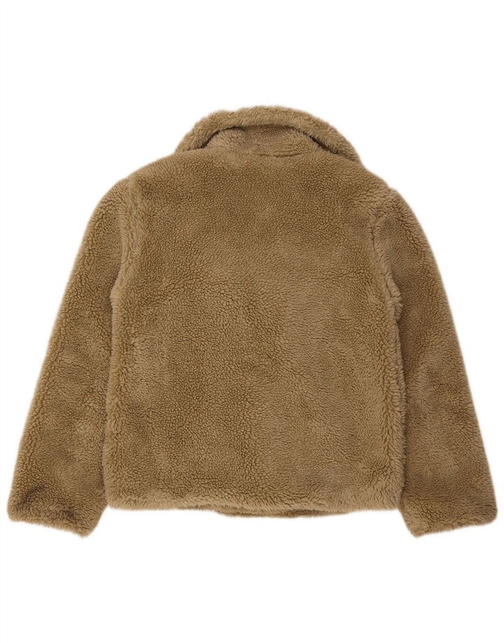 Jachetă pentru femei Weird Fish Teddy Bear Sherpa UK 12 Medium Bej Poliester
