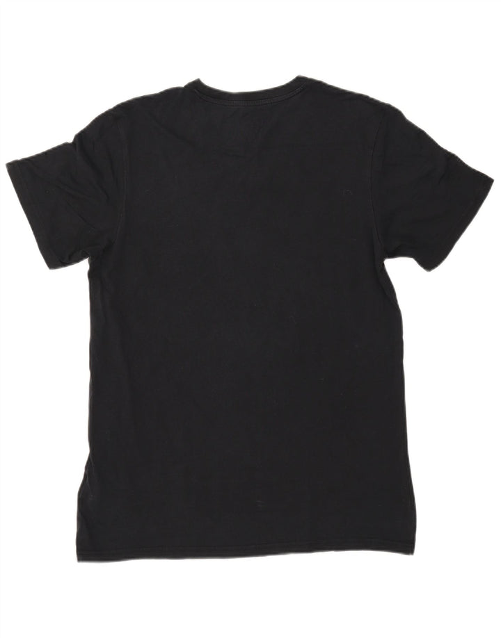 Tricou grafic pentru bărbați Adidas Top mediu din bumbac bleumarin