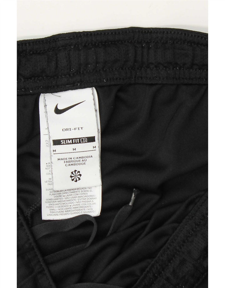 Pantaloni scurți sport Nike Dri Fit Slim Fit pentru bărbați, negru mediu, poliester