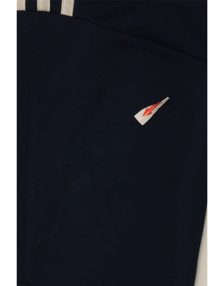 Pantaloni de trening Adidas baieti 7-8 ani poliester bleumarin