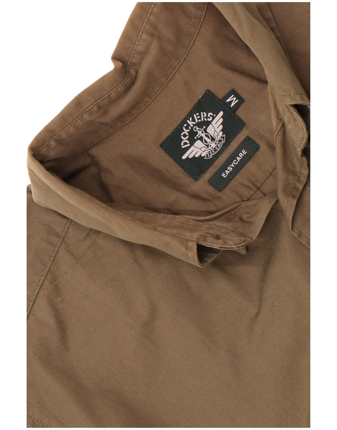 Cămașă Dockers pentru bărbați Easy Care, kaki mediu