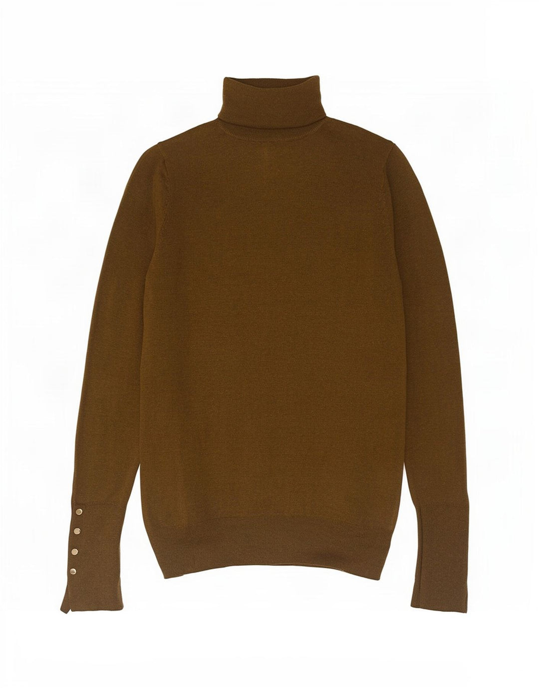 Pulover pentru femei cu gât rulat Zara UK 10 Mic Kaki