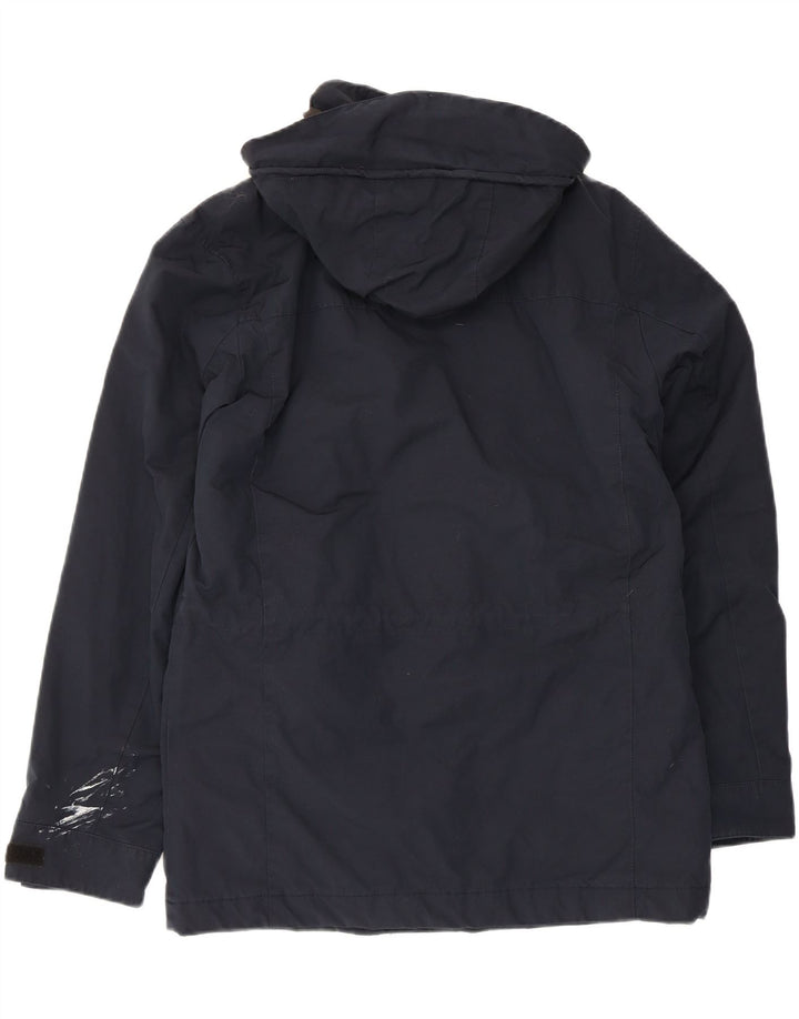 MARKS & SPENCER Jachetă parka cu glugă pentru bărbați UK 36 Mic bleumarin