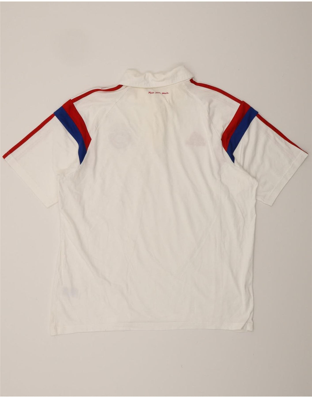 Tricou polo ADIDAS FC Bayern Munchen pentru bărbați, XL, bumbac color bloc