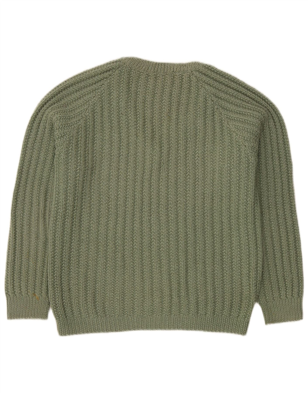Pulover vintage pentru bărbați cu decolteu în V, XL, verde
