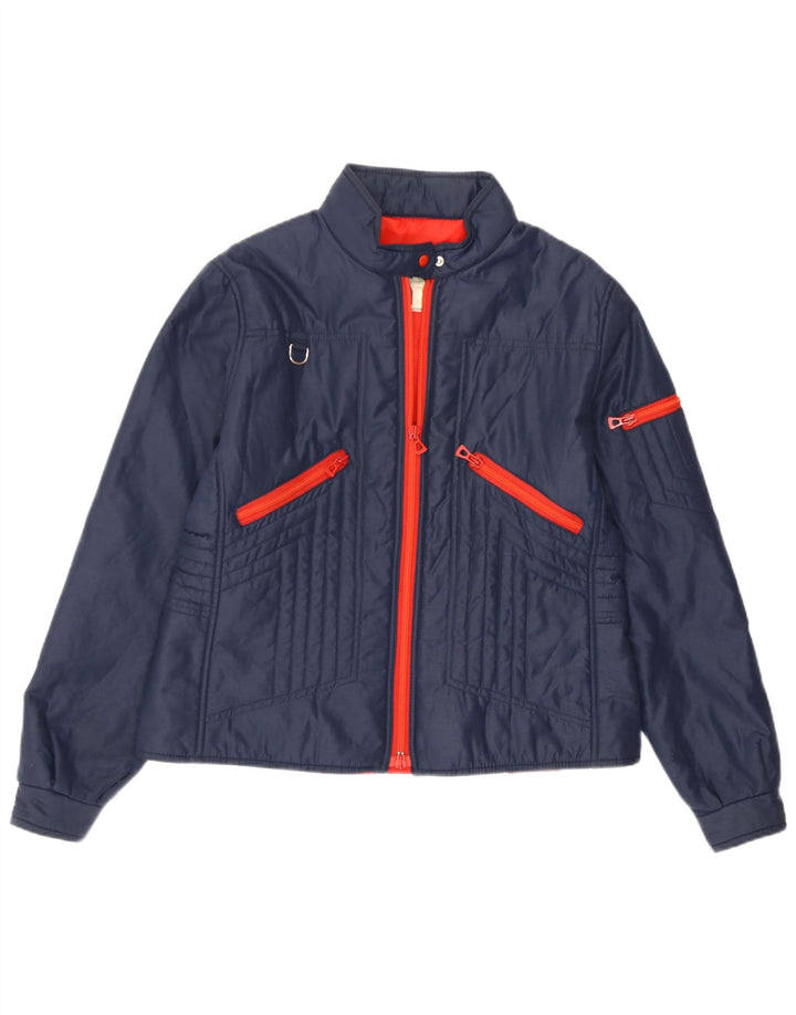 Jachetă căptușită Trissi pentru femei UK 14 Medium Bleumarin