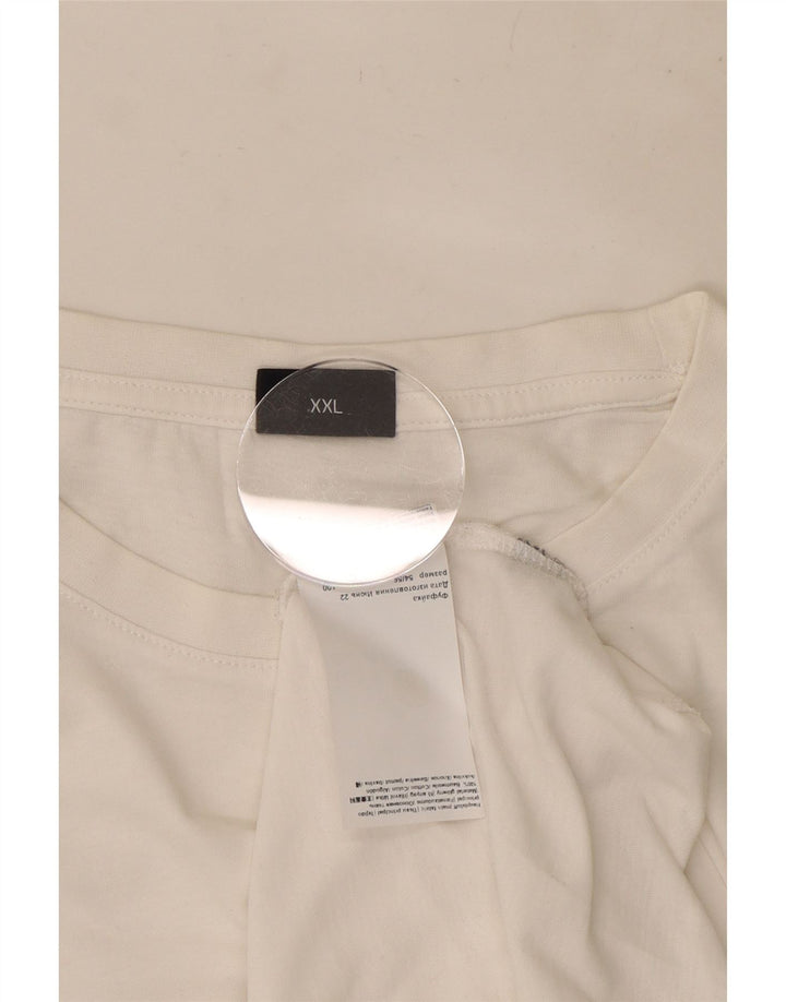 Tricou pentru bărbați Joop Top 2XL Bumbac alb
