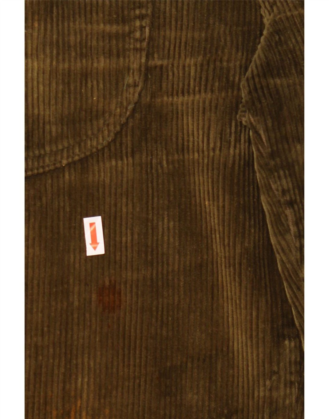 RITT Pantaloni drepti pentru bărbați din velur L31 L29 kaki