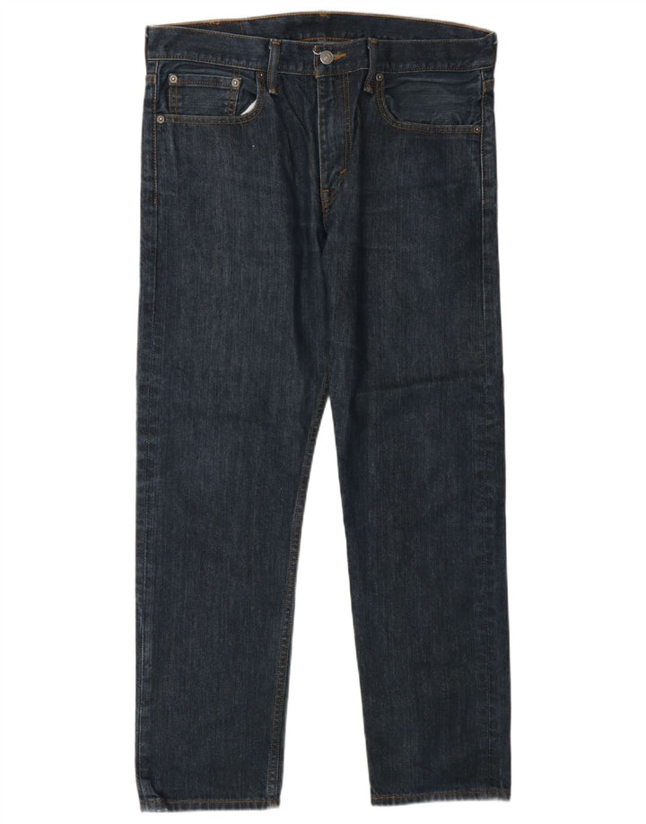 Blugi conici pentru bărbați Levi's 502 W33 L30 Bumbac albastru