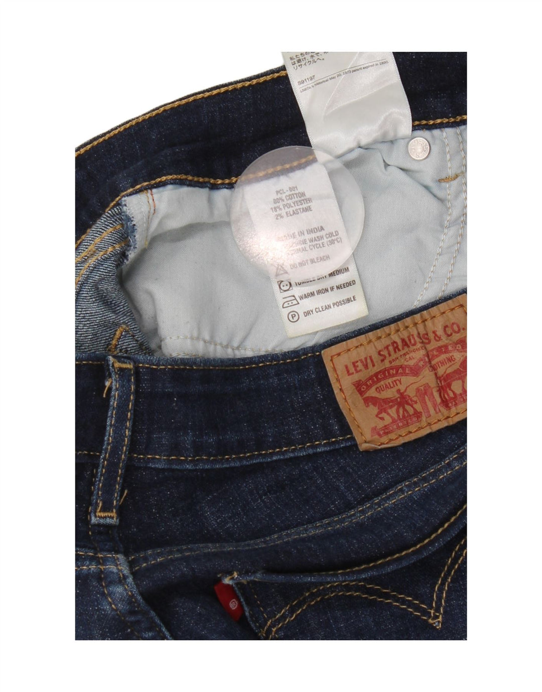 Blugi Levi's Bootcut pentru femei W28 L30 Bumbac albastru