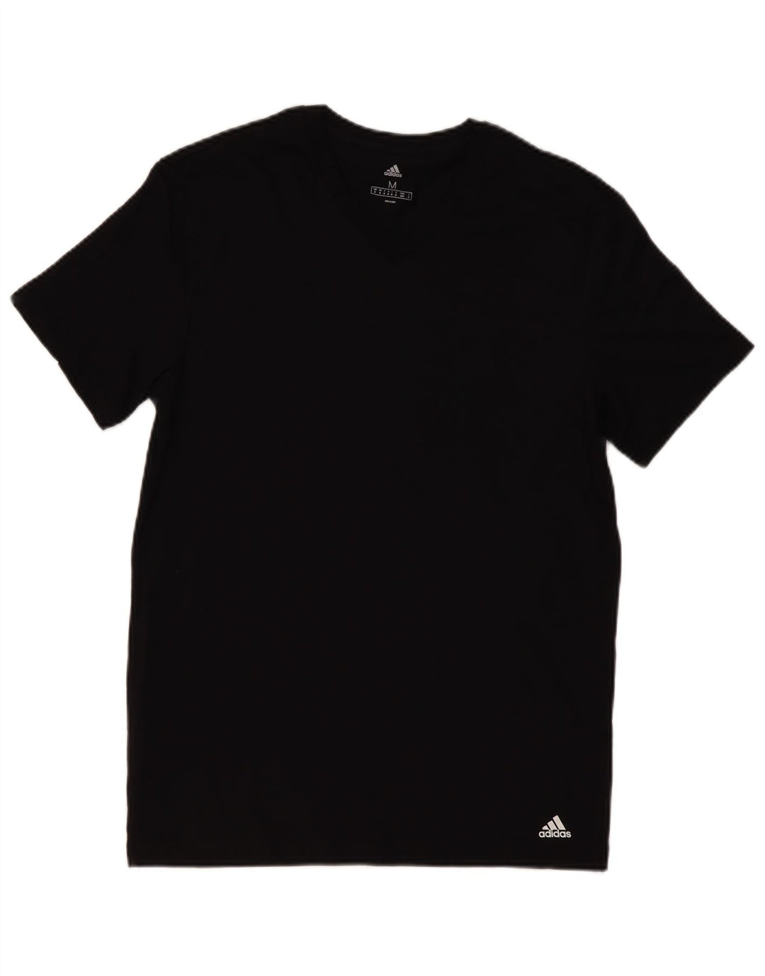Tricou pentru bărbați ADIDAS Top mediu negru bumbac