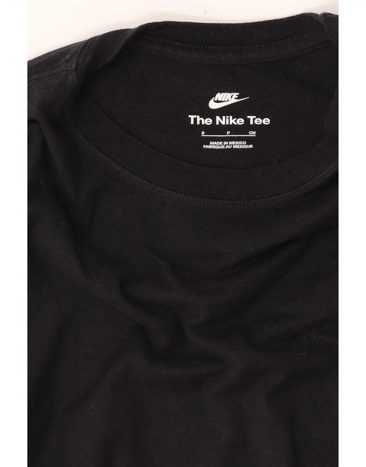 Top pentru bărbați Nike cu mânecă lungă, mic, negru