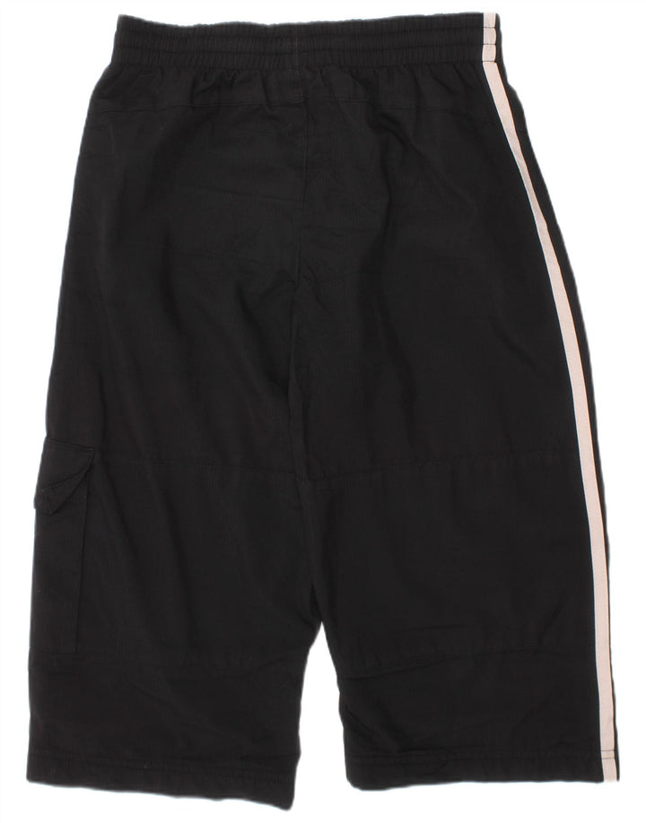 Pantaloni scurți sport Bermude Adidas băieți 9-10 ani poliester negru
