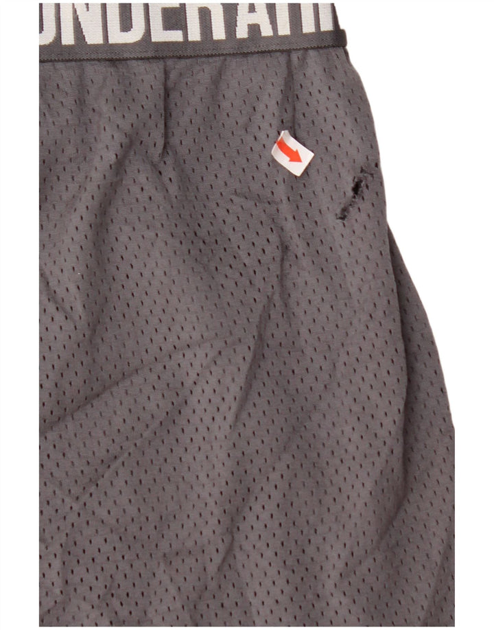 Pantaloni scurti sport grafic UNDER ARMOUR pentru femei UK 18 XL gri