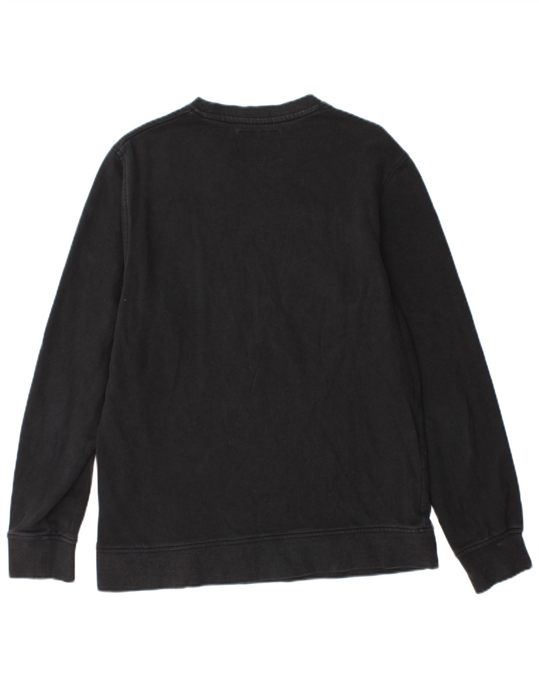 Pulover cu grafică Jack & Jones pentru bărbați, bumbac mediu negru